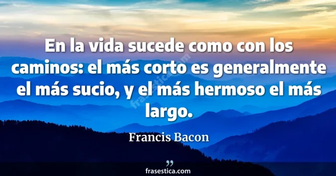 Cita de Francis Bacon