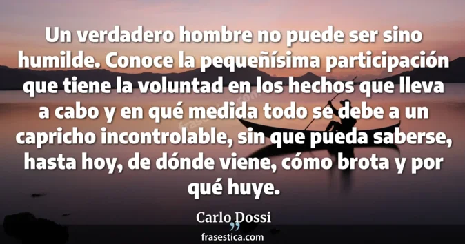 Cita de Carlo Dossi