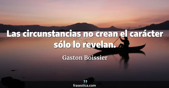 Cita de Gaston Boissier