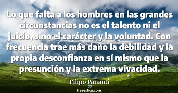 Cita de Filipo Pananti
