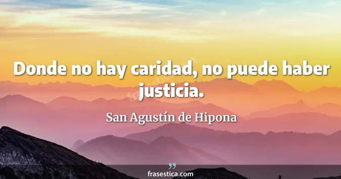 Cita de San Agustín de Hipona