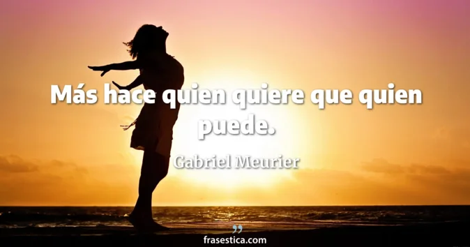 Cita de Gabriel Meurier
