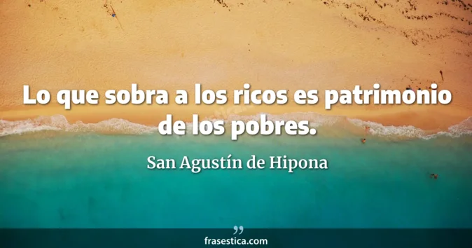 Cita de San Agustín de Hipona