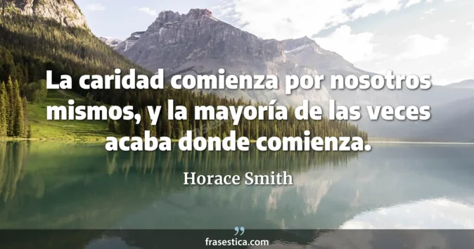 Cita de Horace Smith