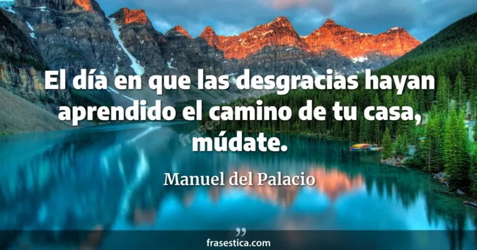 Cita de Manuel del Palacio