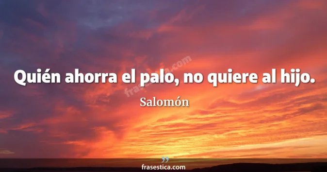 Cita de Salomón