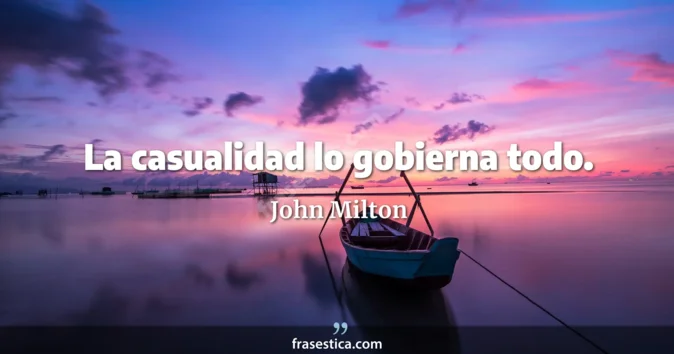 Cita de John Milton