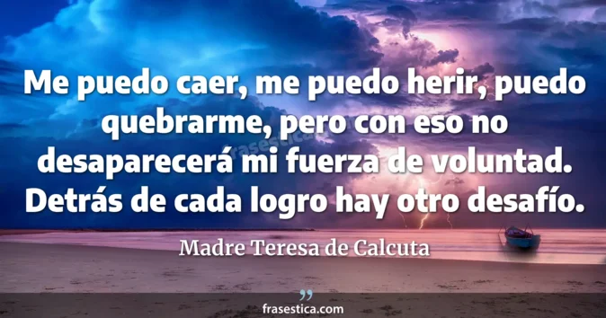 Cita de Madre Teresa de Calcuta