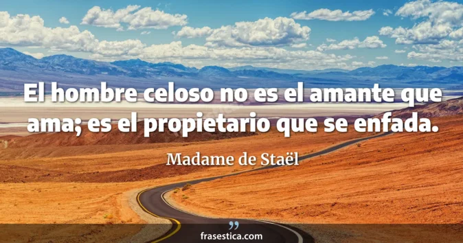 Cita de Madame de Staël