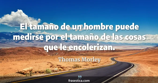 Cita de Thomas Morley