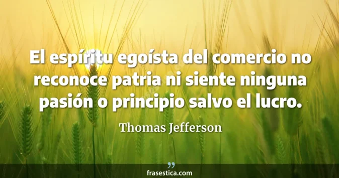Cita de Thomas Jefferson