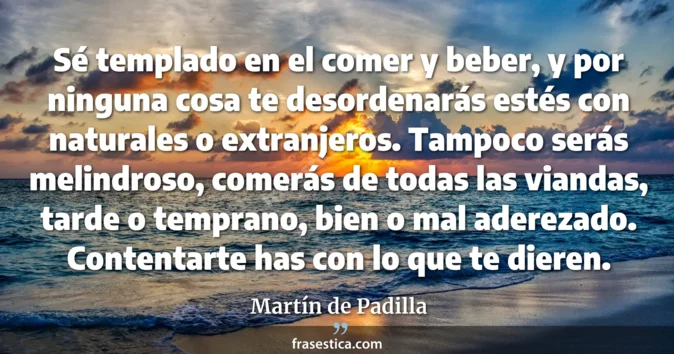 Cita de Martín de Padilla