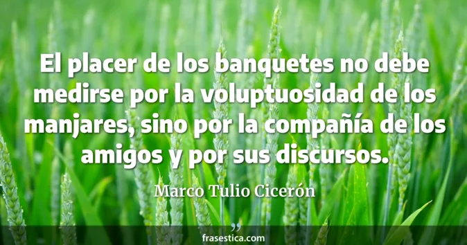 Cita de Marco Tulio Cicerón
