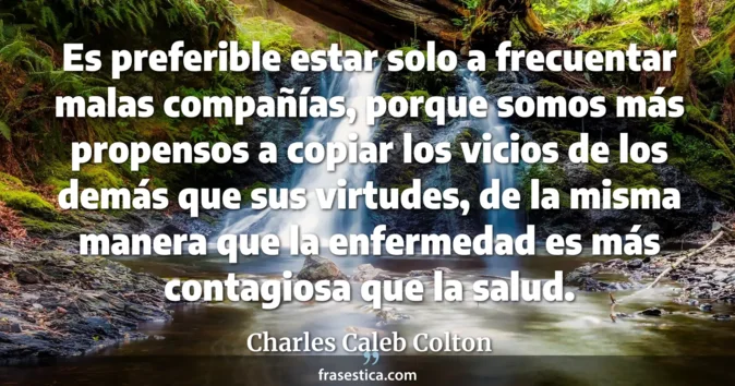 Cita de Charles Caleb Colton