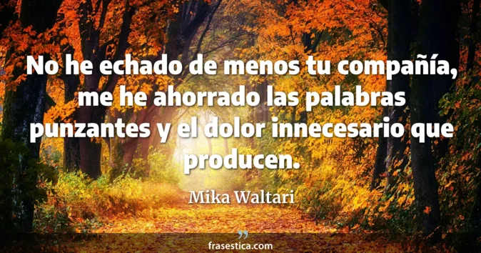 Cita de Mika Waltari