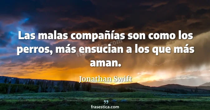 Cita de Jonathan Swift