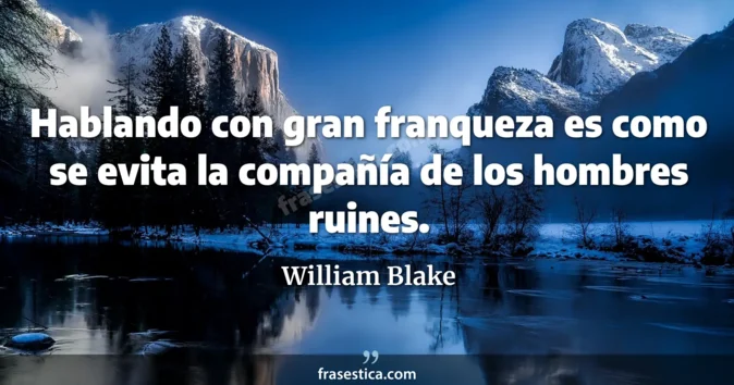 Cita de William Blake