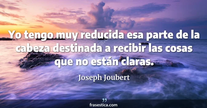 Cita de Joseph Joubert