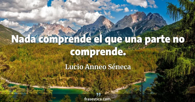 Cita de Lucio Anneo Séneca
