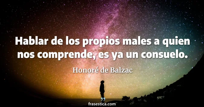 Cita de Honoré de Balzac