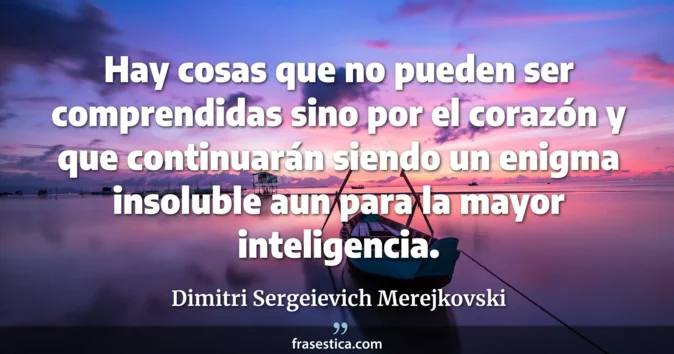 Cita de Dimitri Sergeievich Merejkovski