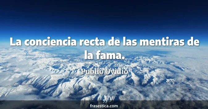 Cita de Publio Ovidio