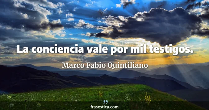 Cita de Marco Fabio Quintiliano