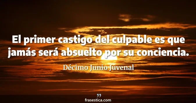 Cita de Décimo Junio Juvenal