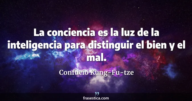 Cita de Confucio Kung-Fu-tze