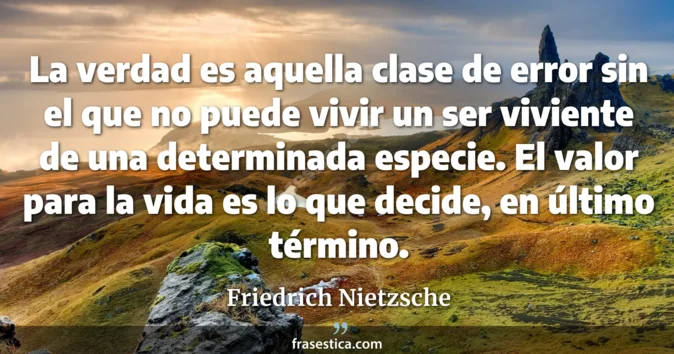 Cita de Friedrich Nietzsche