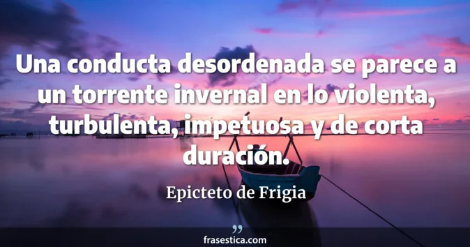 Cita de Epicteto de Frigia