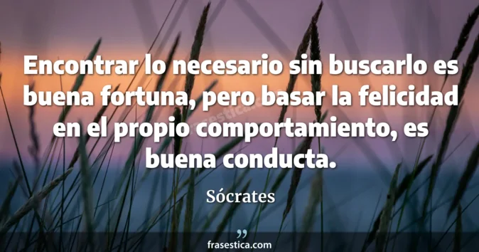 Cita de Sócrates