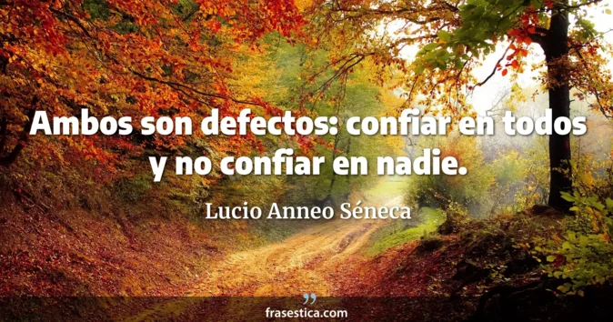 Cita de Lucio Anneo Séneca