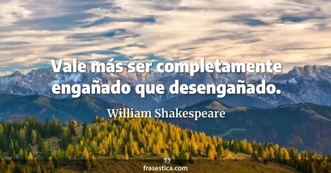 Cita de William Shakespeare
