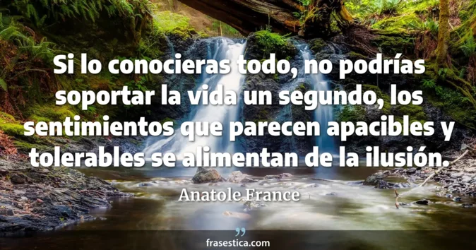 Cita de Anatole France