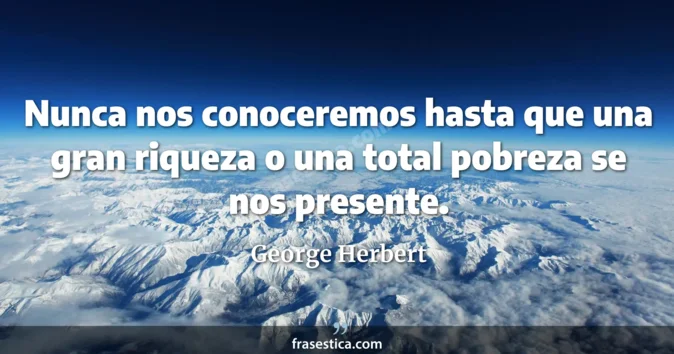 Cita de George Herbert
