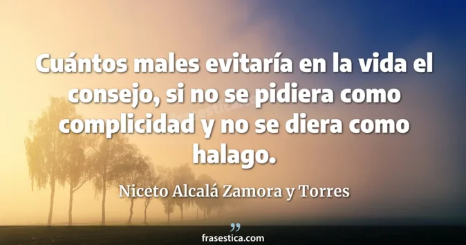 Cita de Niceto Alcalá Zamora y Torres
