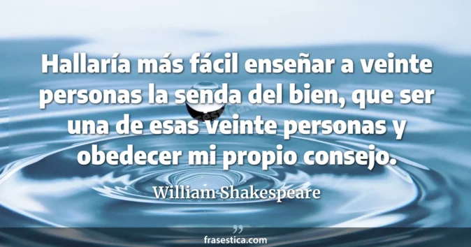 Cita de William Shakespeare
