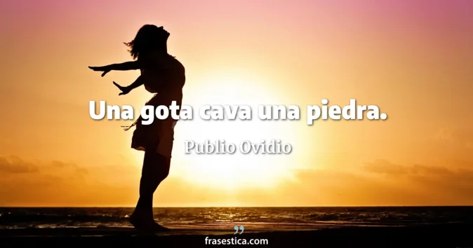 Cita de Publio Ovidio