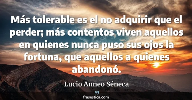 Cita de Lucio Anneo Séneca