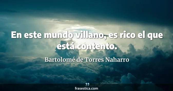 Cita de Bartolomé de Torres Naharro