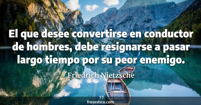 Cita de Friedrich Nietzsche