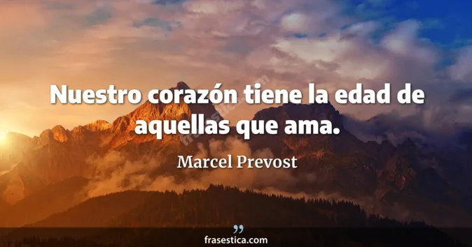 Cita de Marcel Prevost