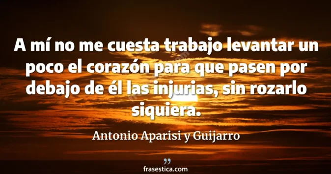 Cita de Antonio Aparisi y Guijarro
