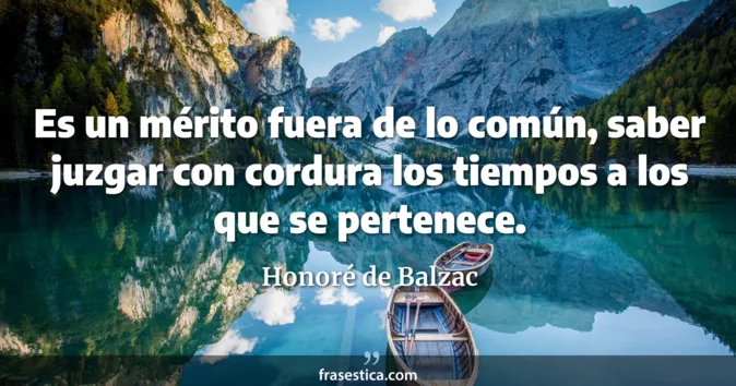 Cita de Honoré de Balzac