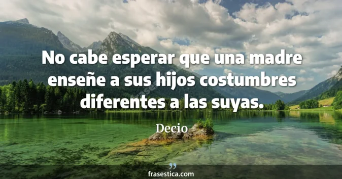Cita de Decio