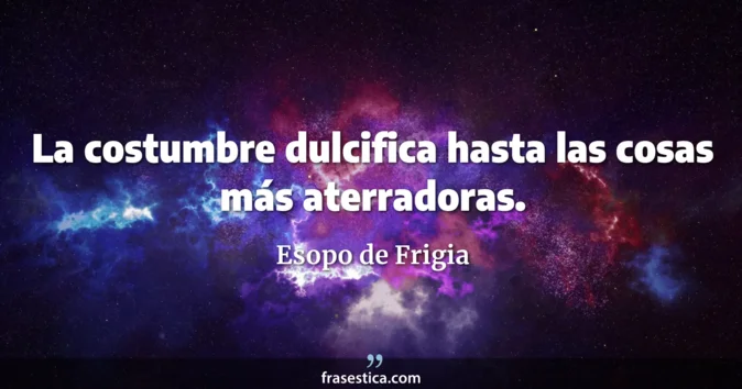 Cita de Esopo de Frigia