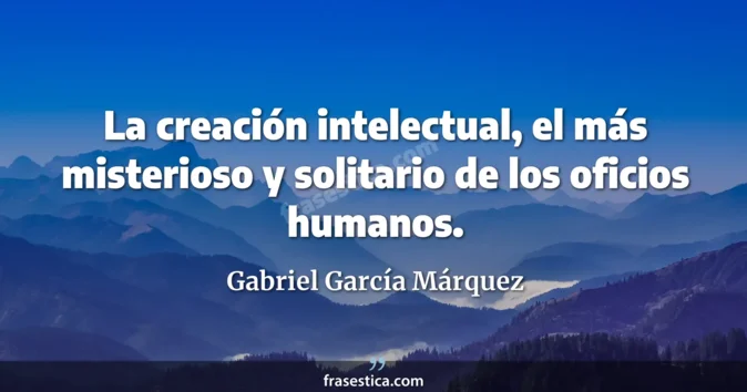 Cita de Gabriel García Márquez