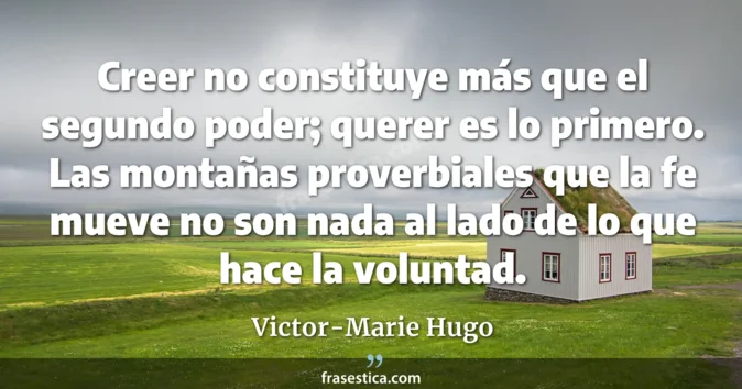 Cita de Victor-Marie Hugo