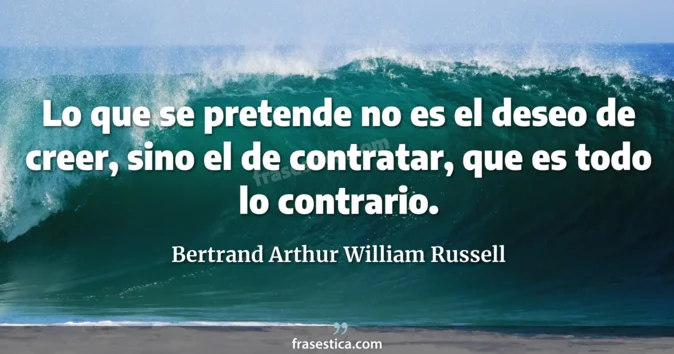 Cita de Bertrand Arthur William Russell